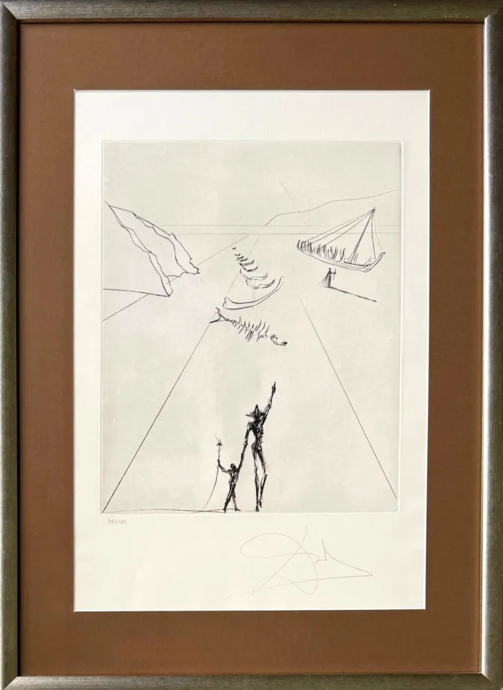 蚀刻版画 Dali - Apotheosis