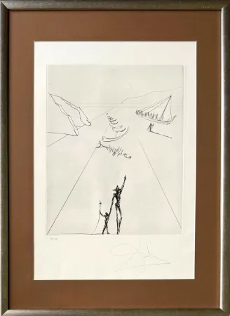 蚀刻版画 Dali - Apotheosis