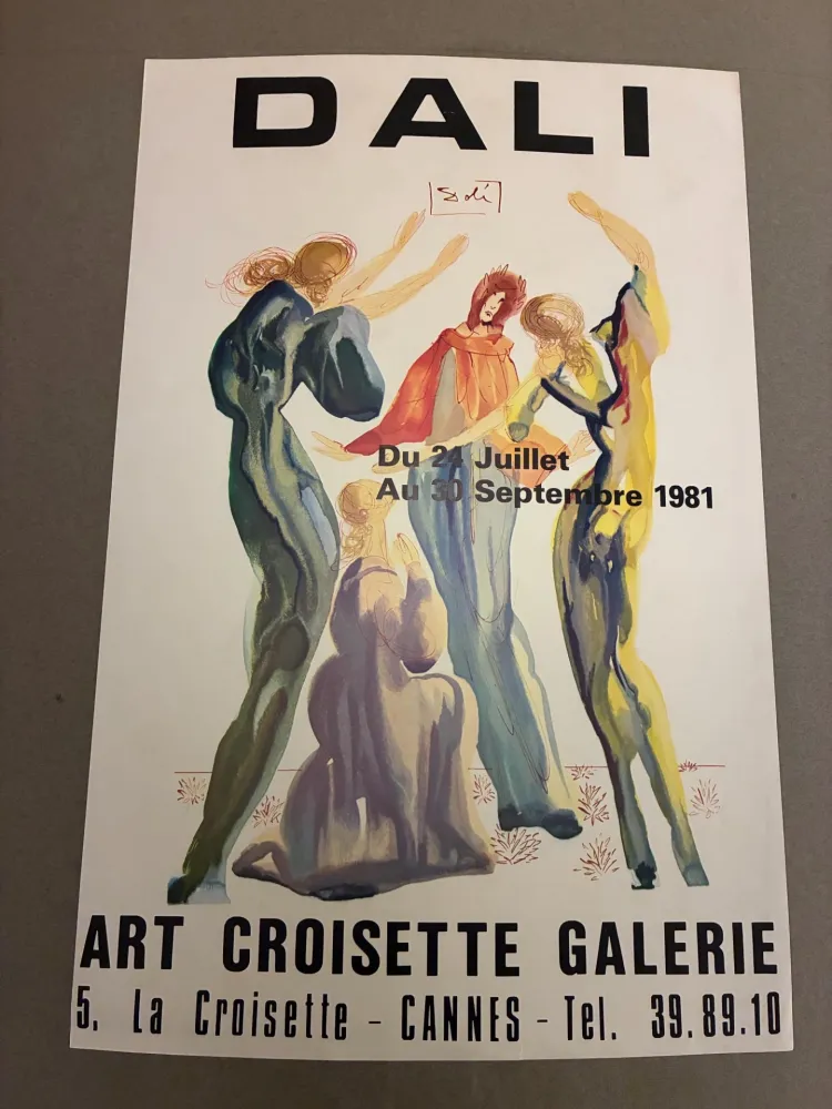 无技术 Dali - Art Croisette Galerie, 1981