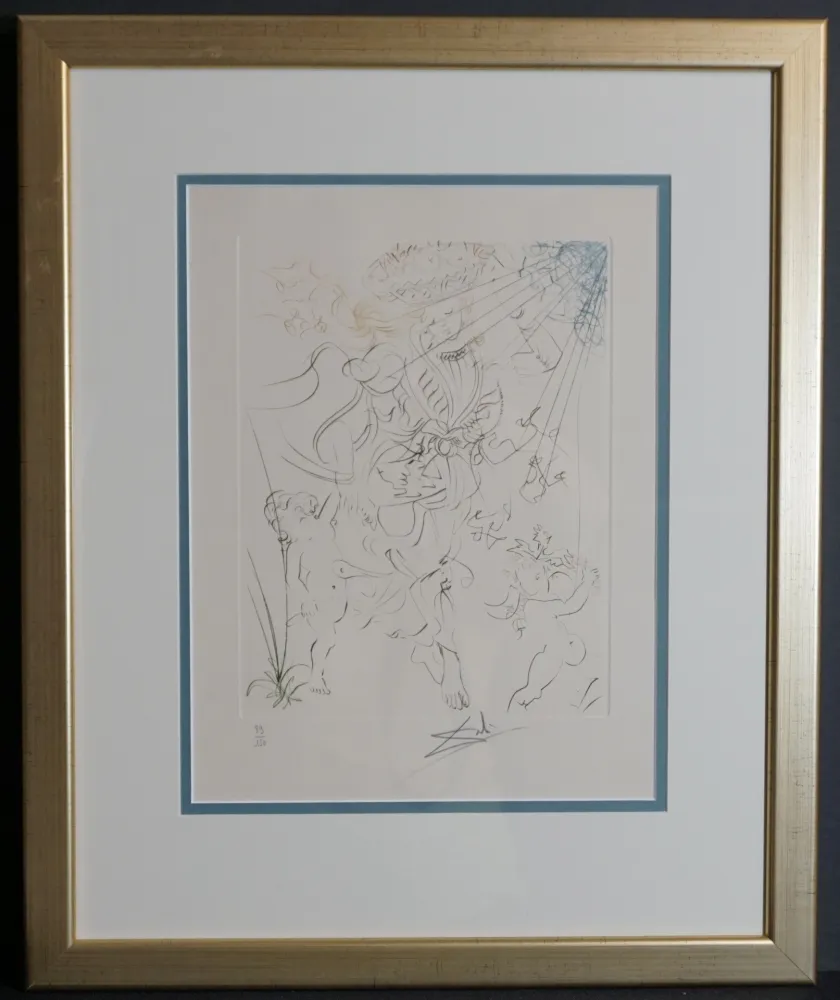 版画 Dali - Autumn