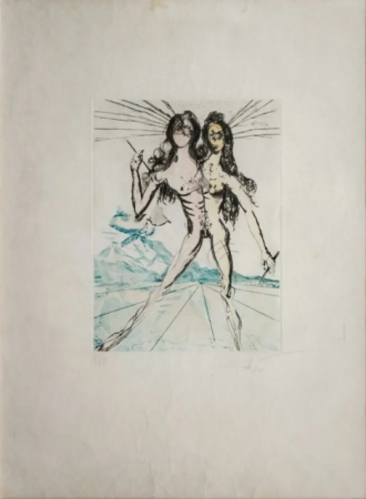 版画 Dali - Bicefalo, da 