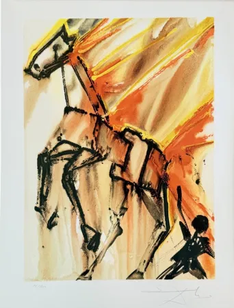 石版画 Dali - Clavilegnio