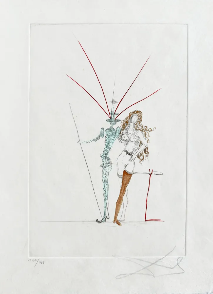 版画 Dali - Couple Frontispiece