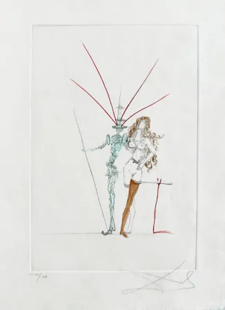 版画 Dali - Couple Frontispiece
