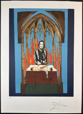 石版画 Dali - Dali's Inferno