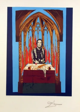 石版画 Dali - Dali's Inferno
