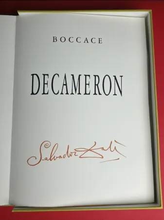 插图书 Dali - Decameron 1972 - E.A copy from Rigal archive