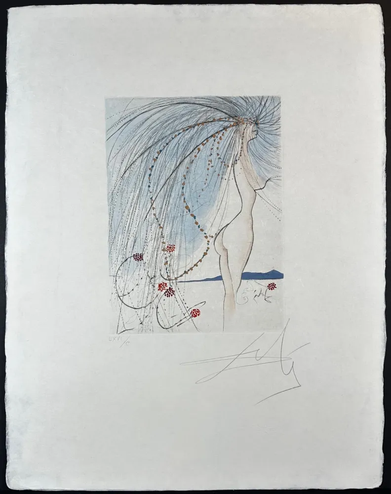 版画 Dali - Diane de Poitiers