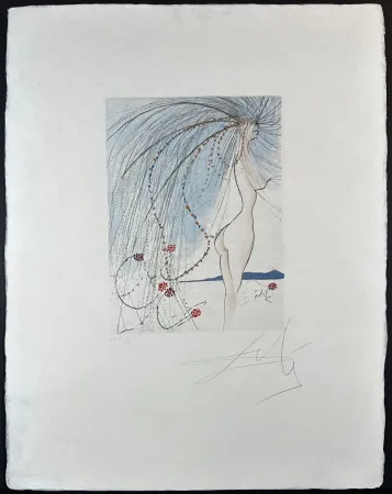 版画 Dali - Diane de Poitiers