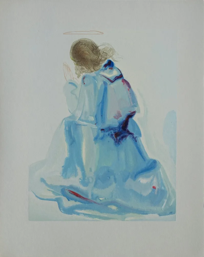 木刻 Dali - Divine Comédie, Paradis 2, L'ange