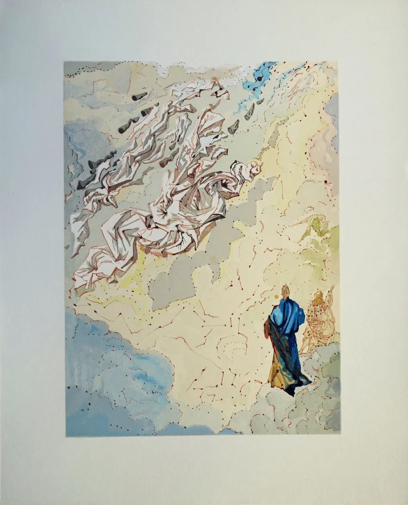 木刻 Dali - Divine Comédie, Paradis 20, Le sixième ciel de Jupiter