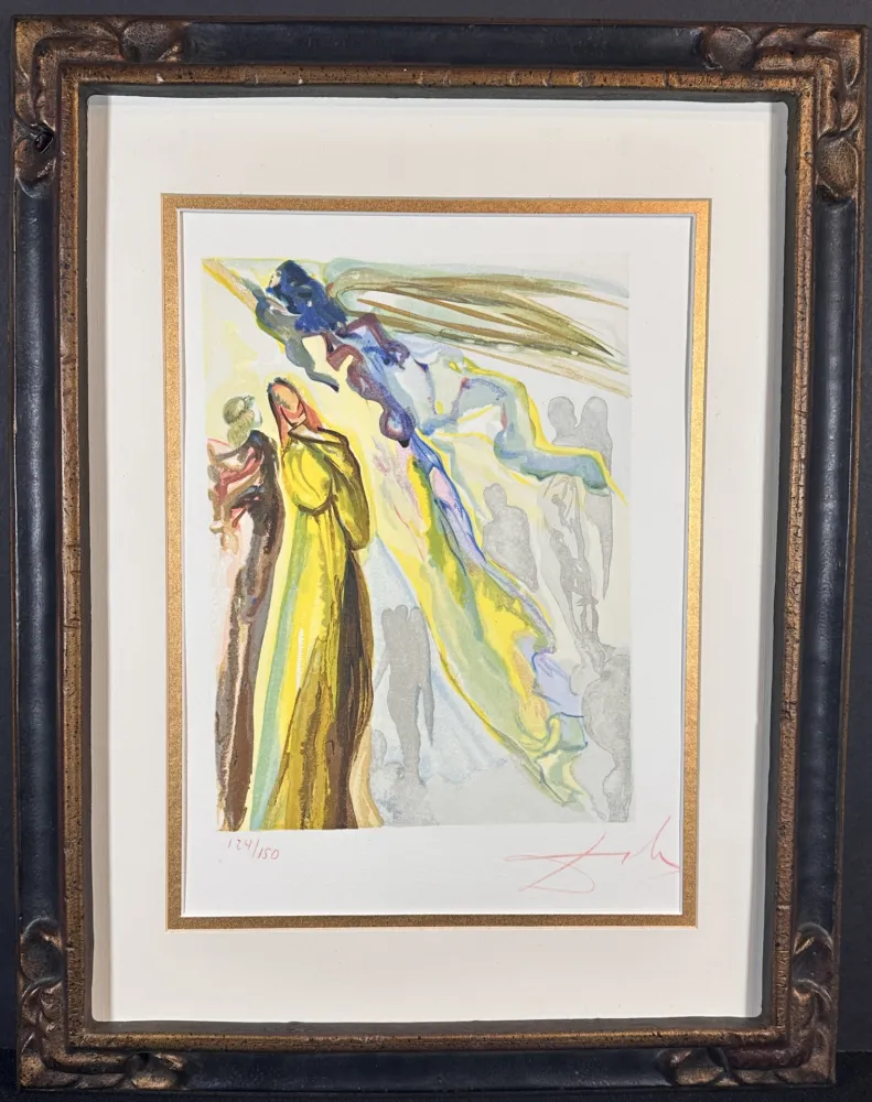 木刻 Dali - Divine Comedy Heaven Canto 11