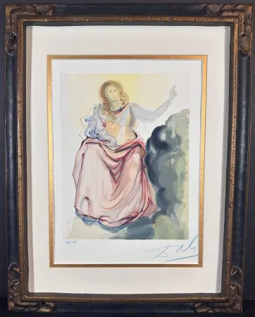 木刻 Dali - Divine Comedy Heaven Canto 4