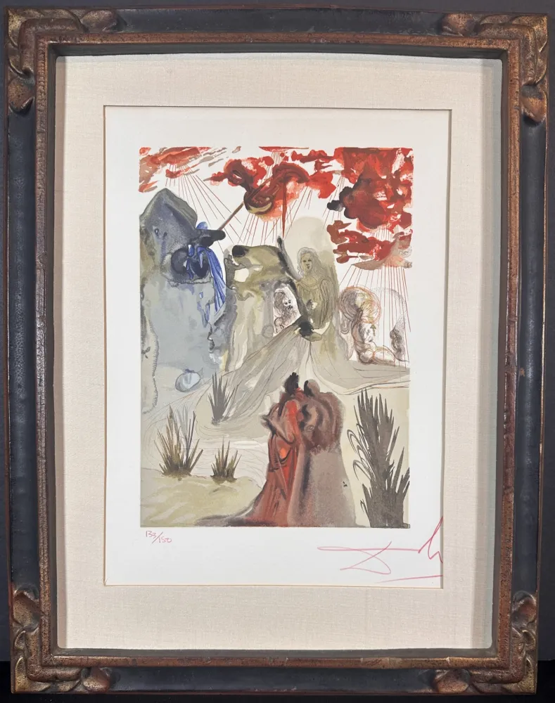 木刻 Dali - Divine Comedy Purgatory Canto 28