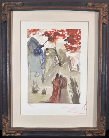 木刻 Dali - Divine Comedy Purgatory Canto 28