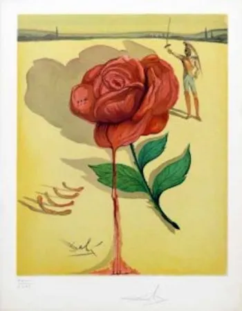 石版画 Dali - Don Jose´s flower song