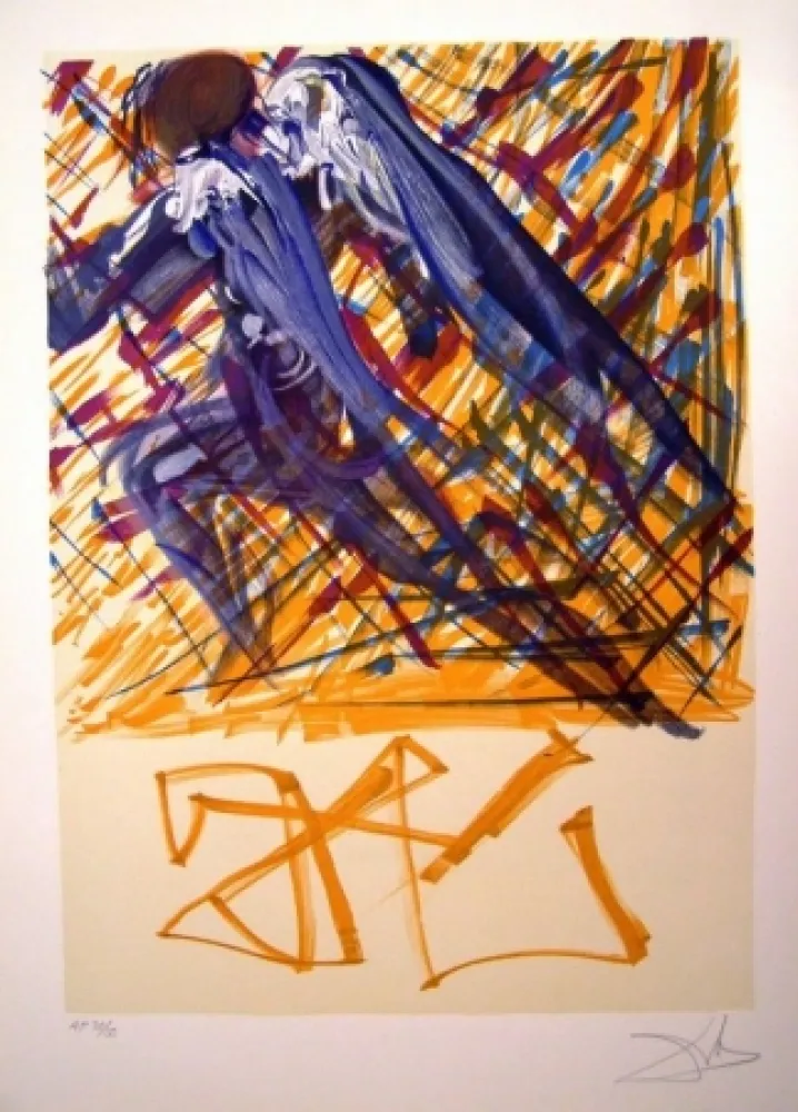 石版画 Dali - EL ARCANGEL