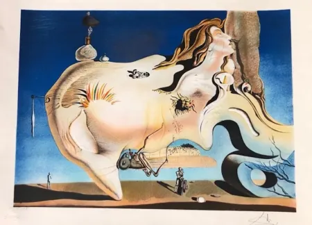 石版画 Dali - El Gran Masturbador