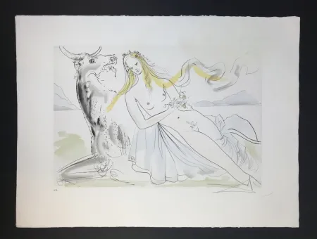 蚀刻飞尘法 Dali - Enlévement d'Europe ( The Abduction of Europa )