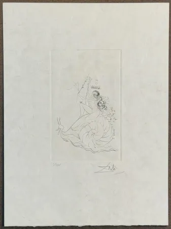 版画 Dali - Escargot