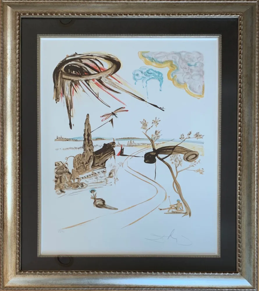 石版画 Dali - Fantastic Voyage