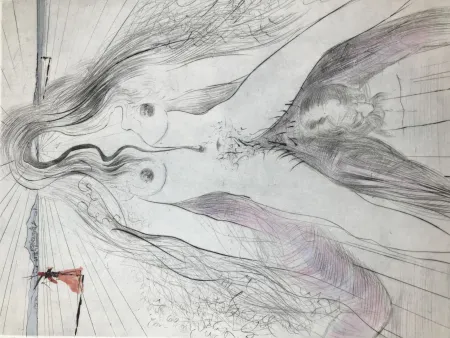 复数作品 Dali - Femme à cheval (women on Horseback )