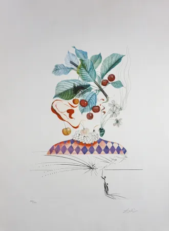 版画 Dali - FlorDali/Les Fruits Cherries