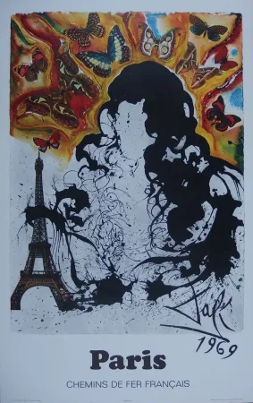 版画 Dali - France : Paris (SNCF)