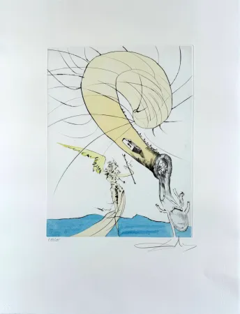 无技术 Dali - Freud with a Snail Head