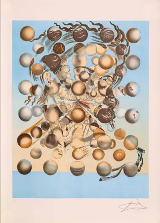 石版画 Dali - GALATEA DES SPHÈRES