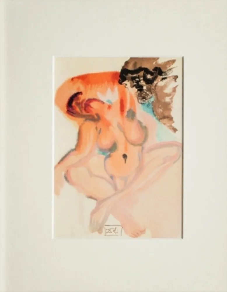 版画 Dali - Gli indolenti