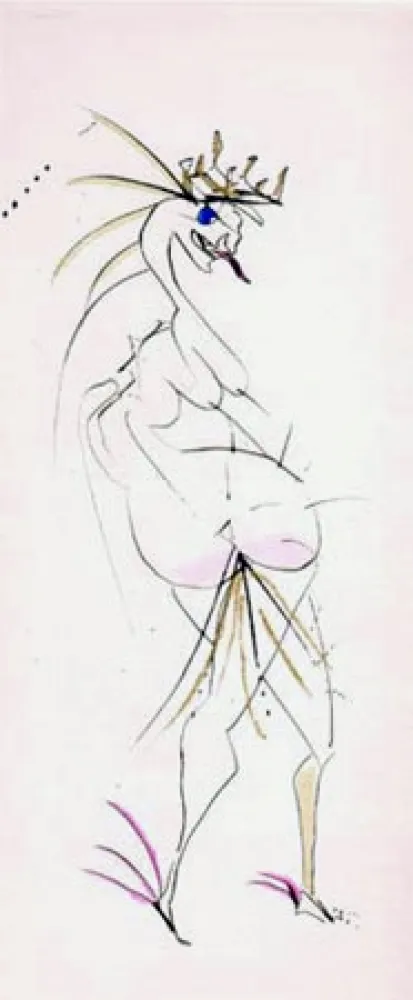 版画 Dali - Grotesque