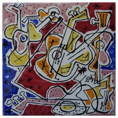 陶瓷 Dali - Guitares espagnoles