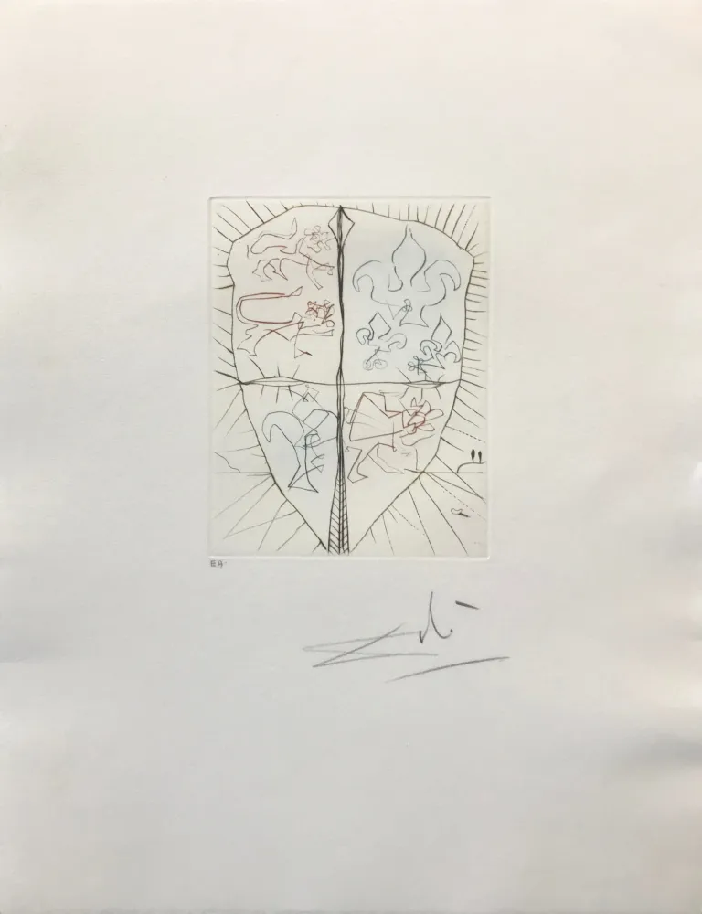 版画 Dali - HENRY V (B)