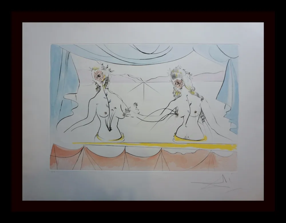 版画 Dali - Hommage a Albrecht Durer Renaissance