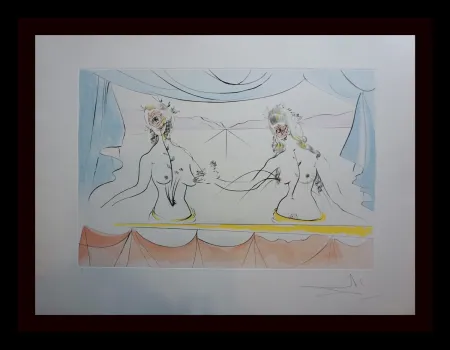 版画 Dali - Hommage a Albrecht Durer Renaissance