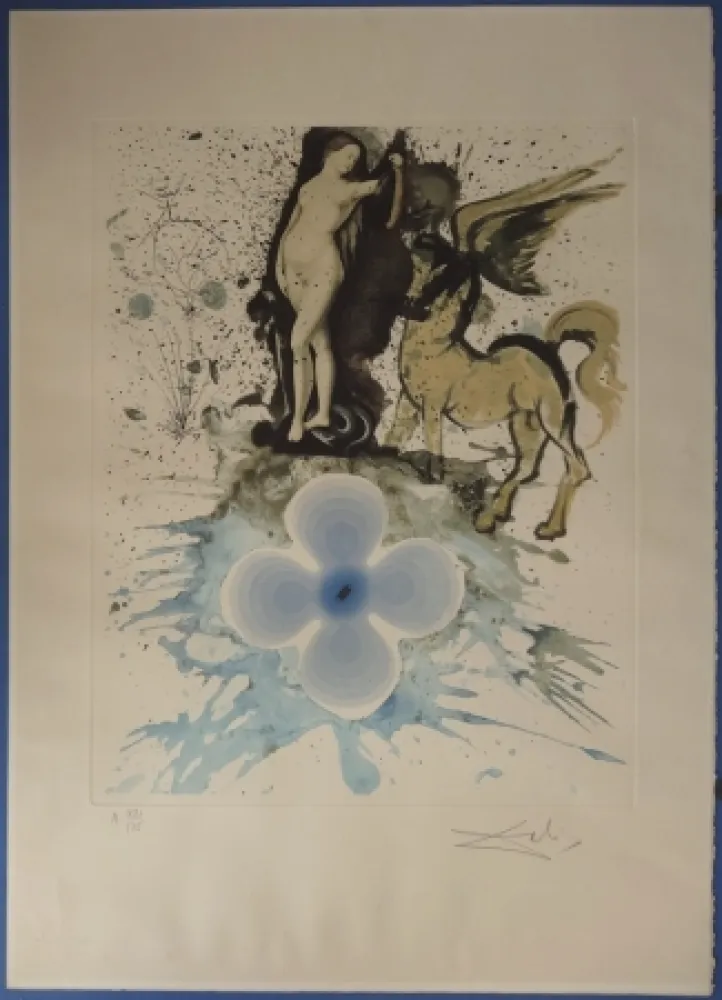 蚀刻版画 Dali - Hommage à Cranach