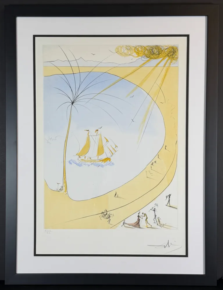 版画 Dali - Hommage a Picasso