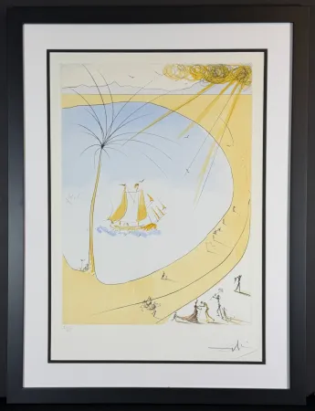 版画 Dali - Hommage a Picasso