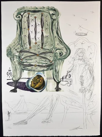 版画 Dali - Imaginations & Objects of The FutureBreathing Pneumatic Armchair