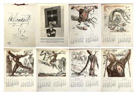 插图书 Dali - INTERMUNDO. Calendrier pour 1956
