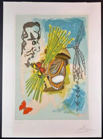 石版画 Dali - Ivanhoe The Overseer