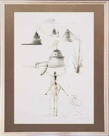 蚀刻版画 Dali - King Marc's Camp