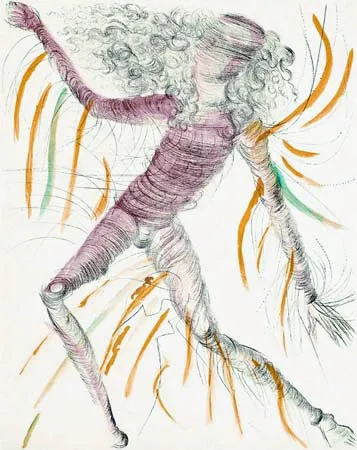 版画 Dali - La Cosmonaute (The Cosmonaut)