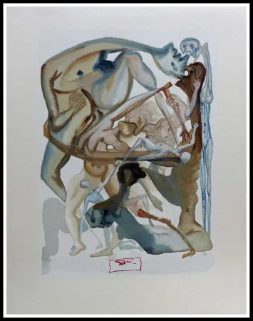 木刻 Dali - LA DIVINE COMEDIE