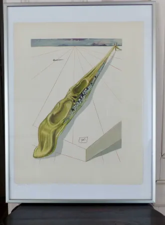 木刻 Dali - LA DIVINE COMEDIE - Blasphémateurs