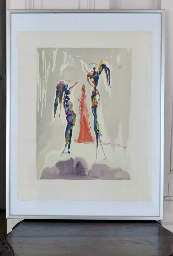 木刻 Dali - LA DIVINE COMEDIE - Gloria