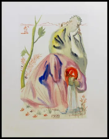 木刻 Dali - LA DIVINE COMEDIE - La Source