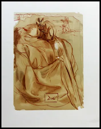 木刻 Dali - LA DIVINE COMEDIE - L'annonce d'un grand évènement