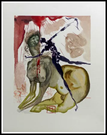 木刻 Dali - LA DIVINE COMEDIE - Le Minotaure